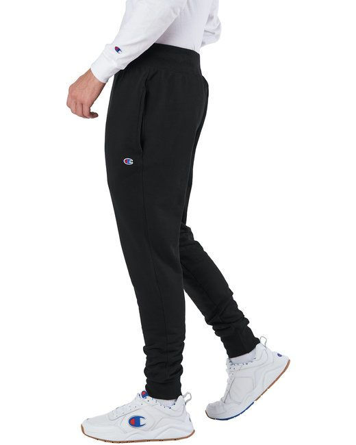Thumbnail: Men's Reverse Weave Jogger Pant - BLACK - S