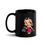 Thumbnail: Betty Boop–Inspired Sassy Valentine Black Glossy Mug