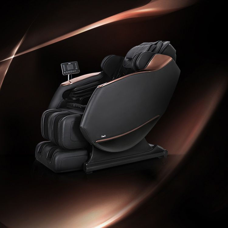 Thumbnail: 3D Full Body Zero Gravity Shiatsu Electric Massage Chair SL-Track Recliner with 