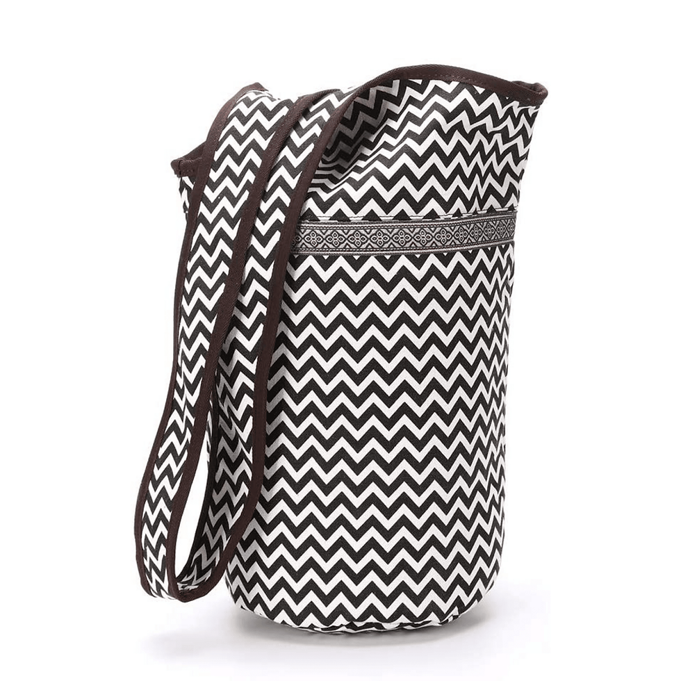 Thumbnail: Yoga Mat Carrying Tote Bag with Large Pockets