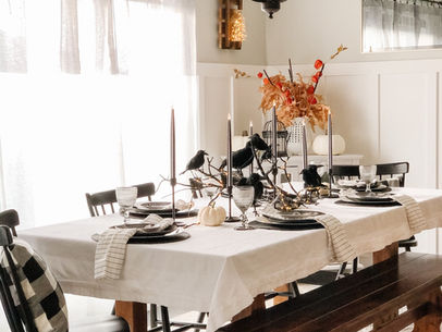 Branch & Crows: A Game of Thrones Inspired Halloween Tablescape