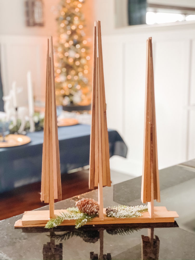 Christmas Tree DIY Using Rustic Cedar Shims