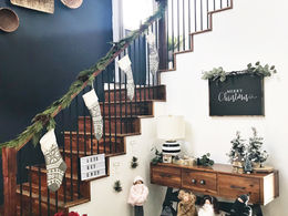 Main Floor Christmas Tour at Wild Rose Country Home