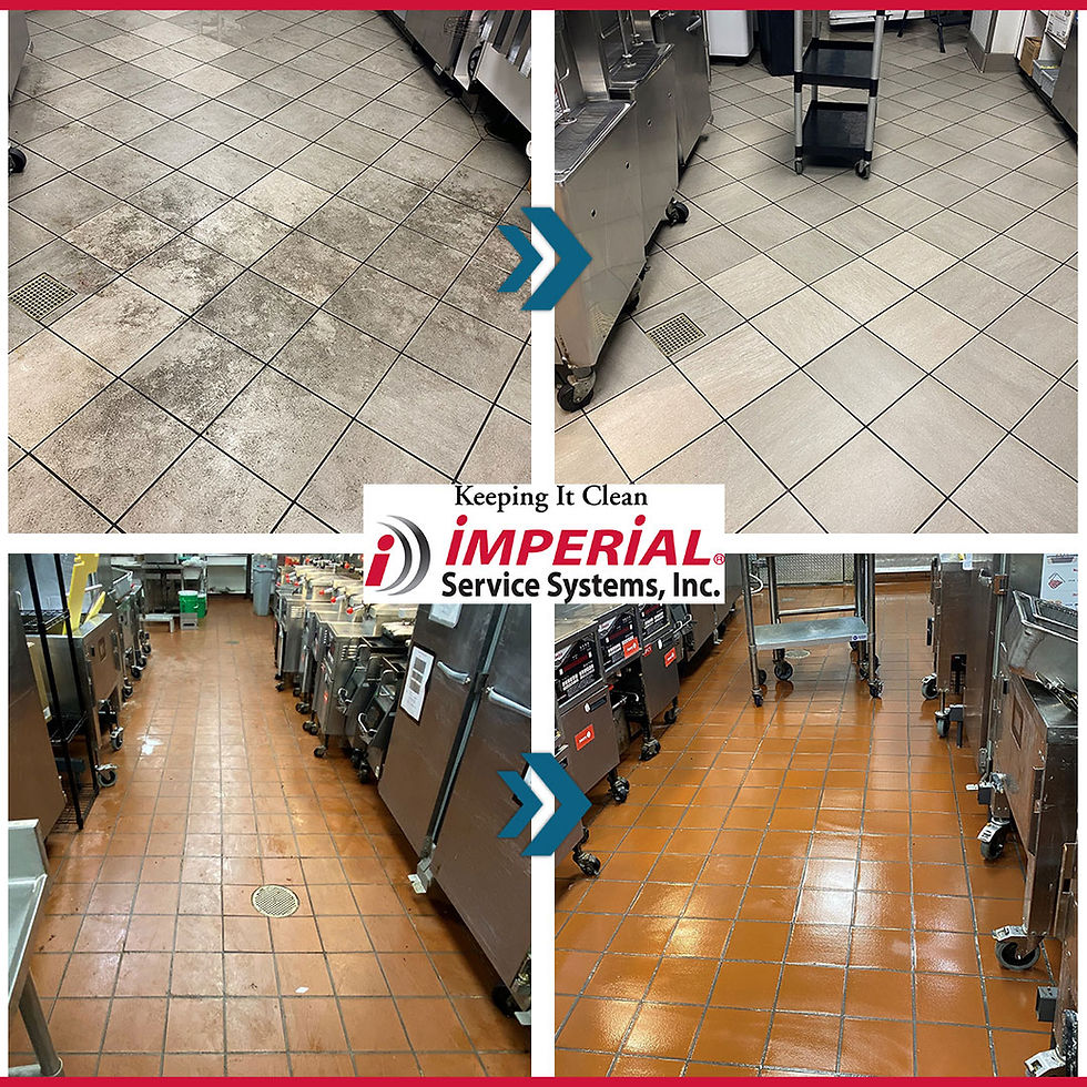 Who handles the restaurant cleaning?