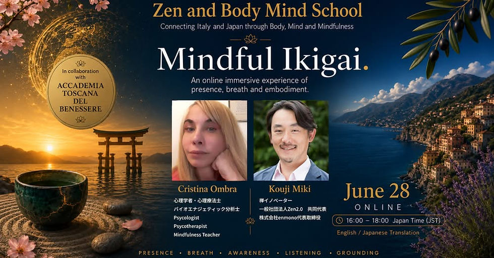 Mindful Ikigai: Toward a Vibrant Life—Practicing Mindful Aging Through the Body