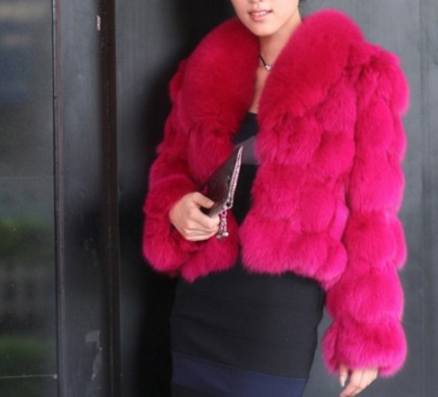 Thumbnail: Haina din blana naturala de vulpe