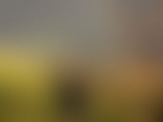 Man with a rainbow behind