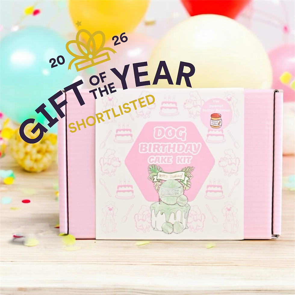 Thumbnail: Dog Birthday Cake Kit 'Tennis Ball'