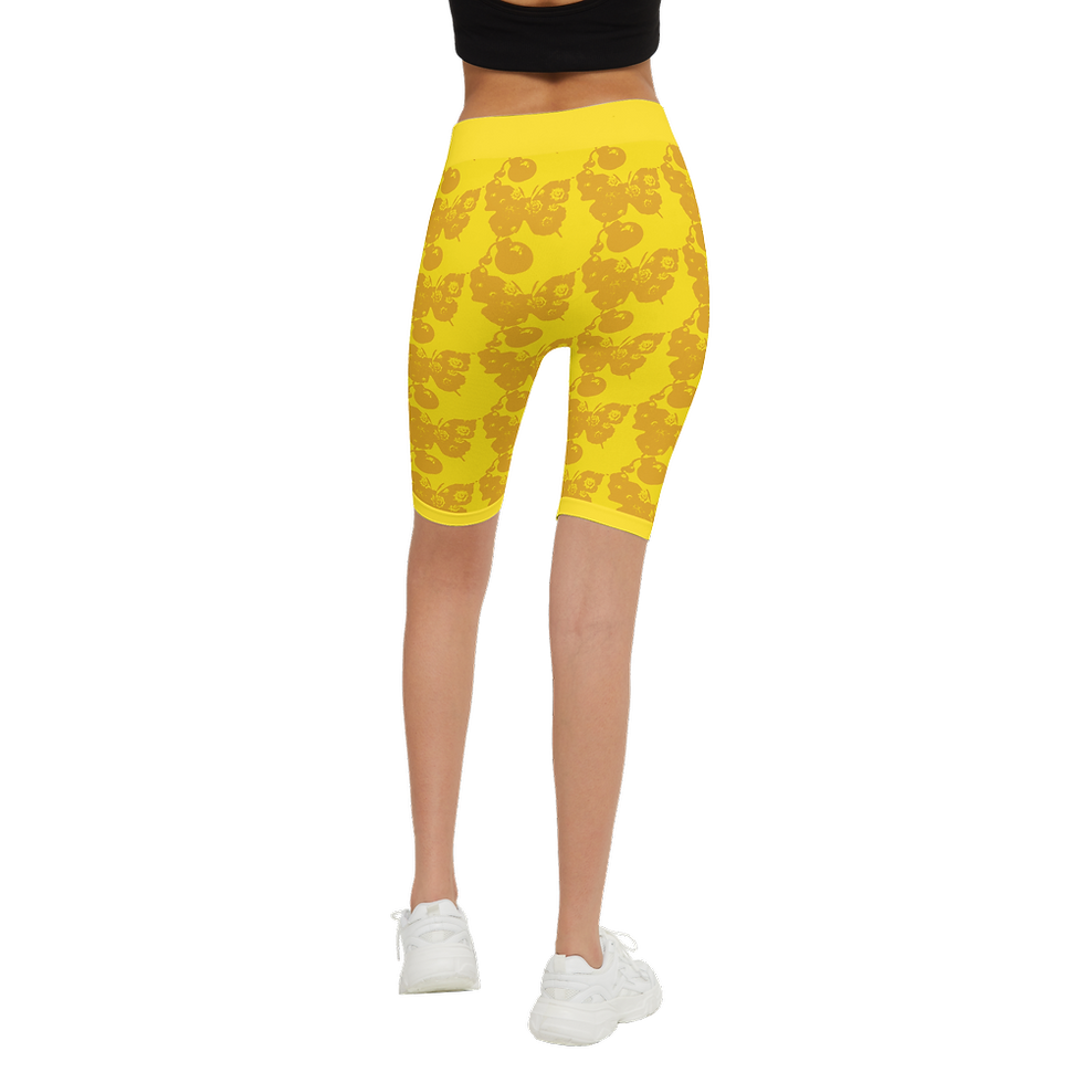 Thumbnail: Women’s Seamless Knit High-Rise Shorts