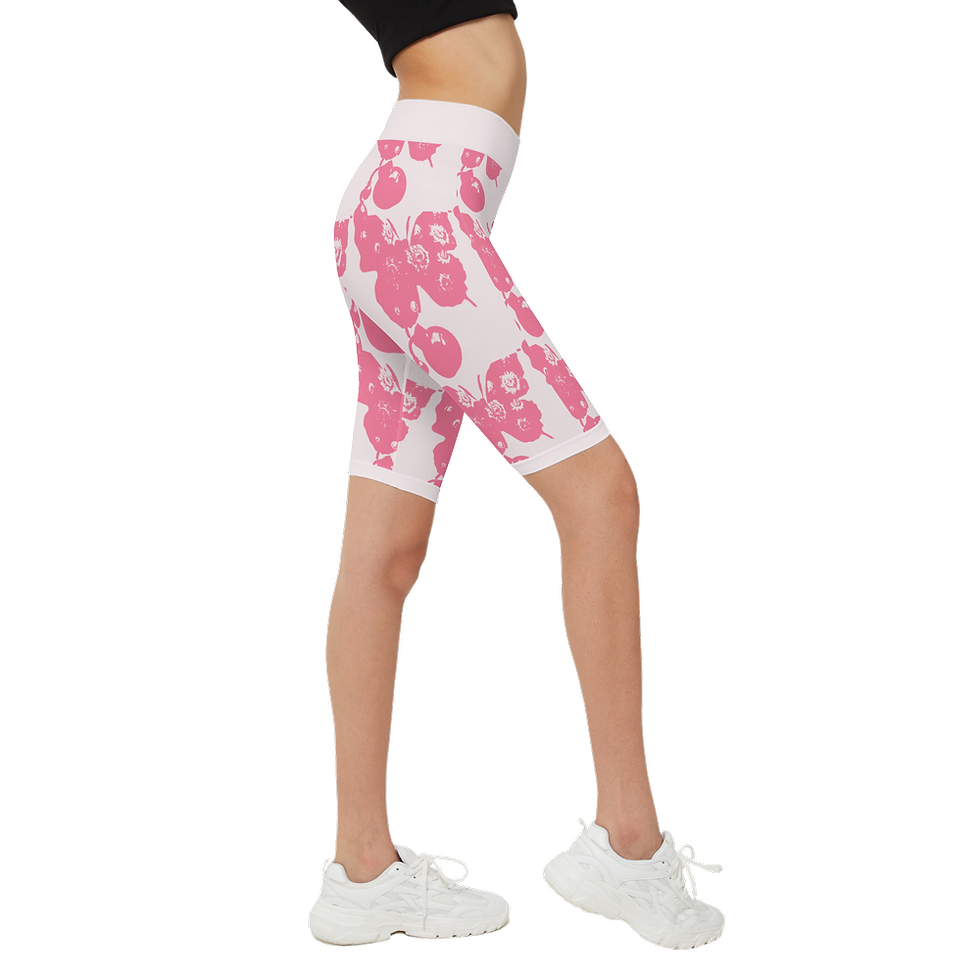 Thumbnail: Women’s Seamless Knit High-Rise Shorts