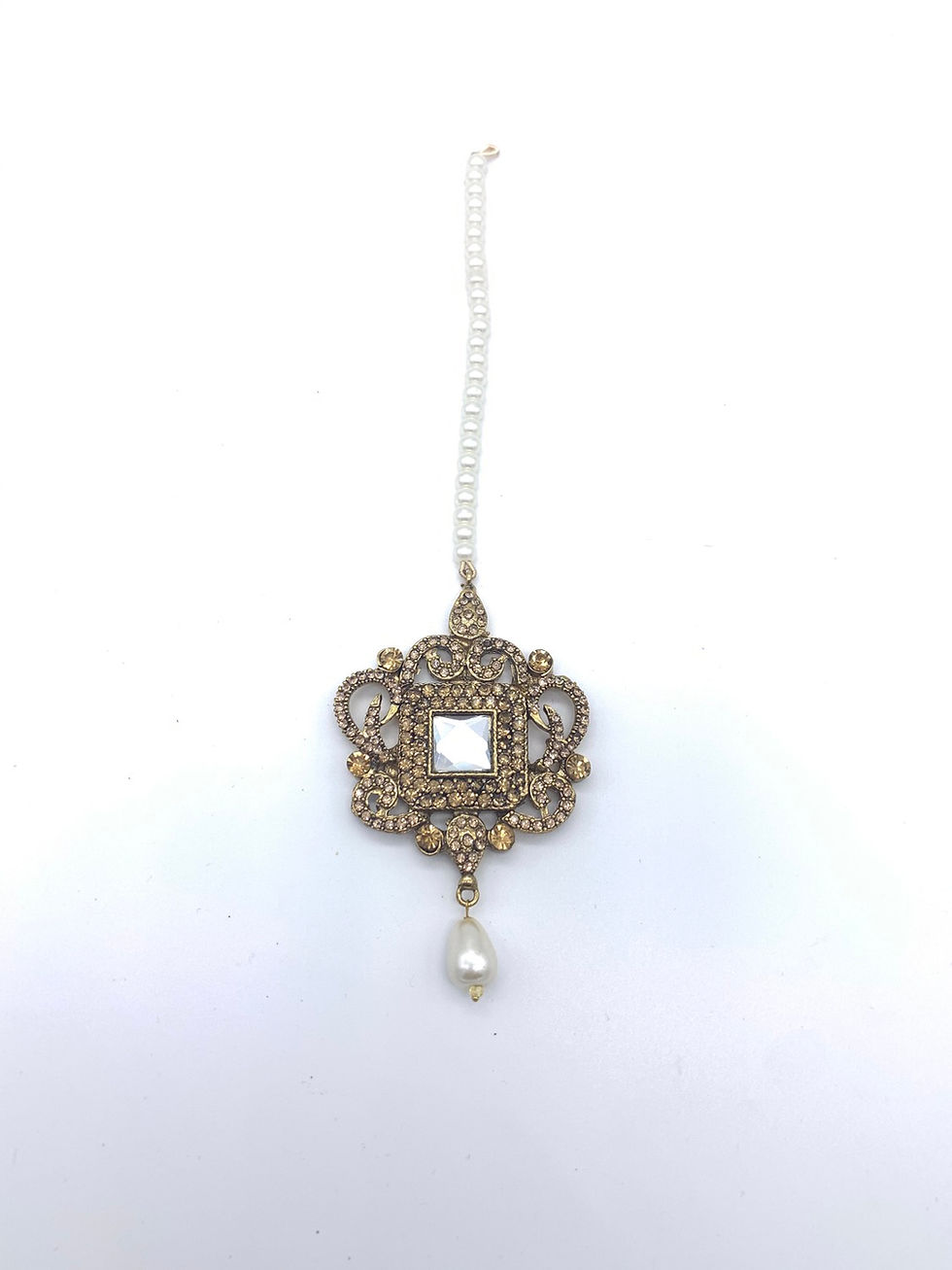 05 Bridal Set Antique Tikka