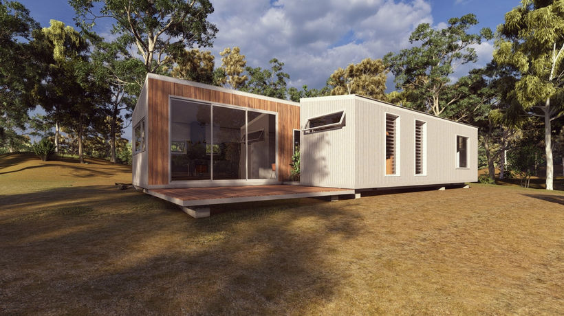 GOOD WOOD CABIN CO. TINY HOME & CABIN BUILDERS MODULAR CONCEPT