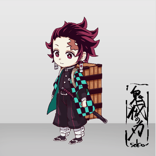 『炭治郎+禰豆子』