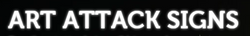Art Attac signs
