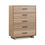 Thumbnail: Batten Five Drawer Slatted Chest in Blonde Oak