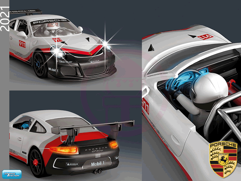 PLAYMOBIL 70764 Porsche 911 GT3 Cup Playmobil Hong Kong PLAYMOBIL