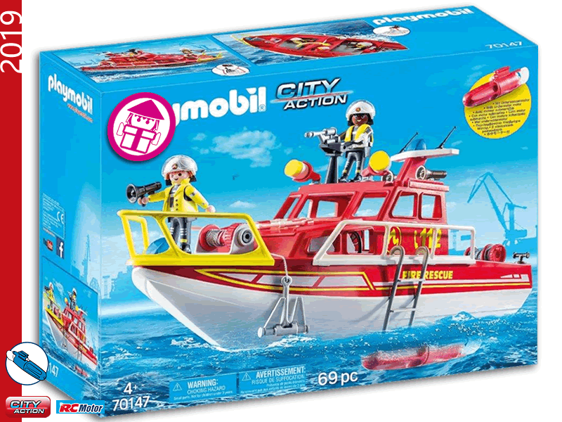 PLAYMOBIL 70147 Fire Boat
