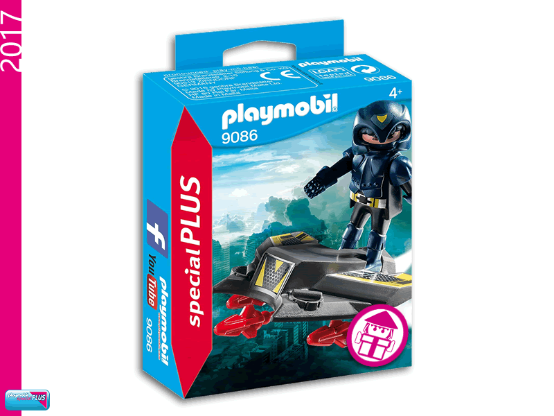 PLAYMOBIL 9086 Sky Knight with Jet