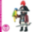 PLAYMOBIL 6289 Pirate Captain with Parrot