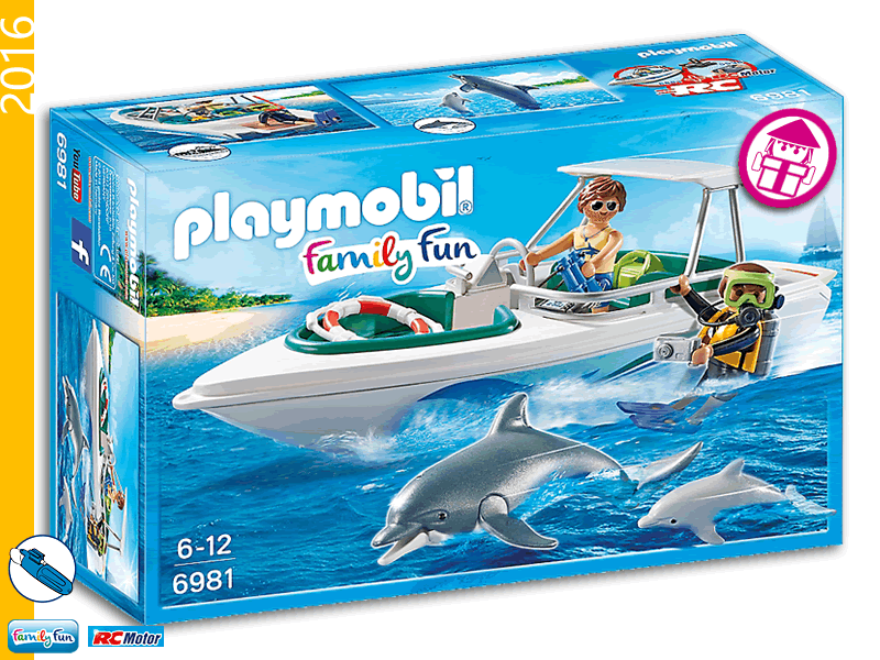 PLAYMOBIL 6981 Diving Trip with Sport Boat
