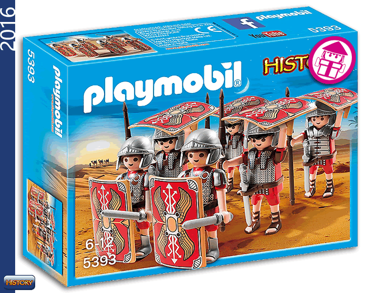 PLAYMOBIL 5393 Roman Attack Team