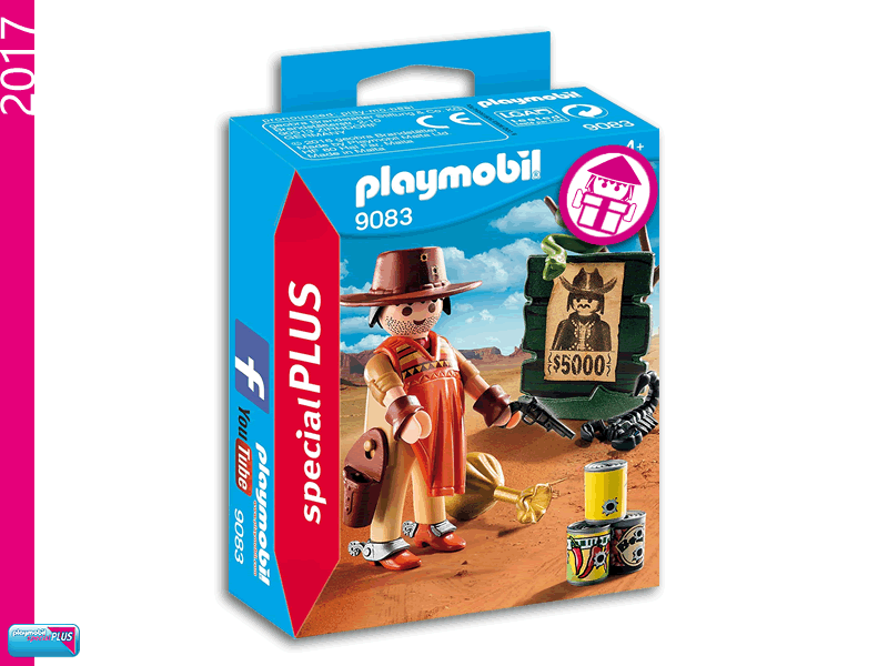 PLAYMOBIL 9083 Cowboy with Wanted Poster