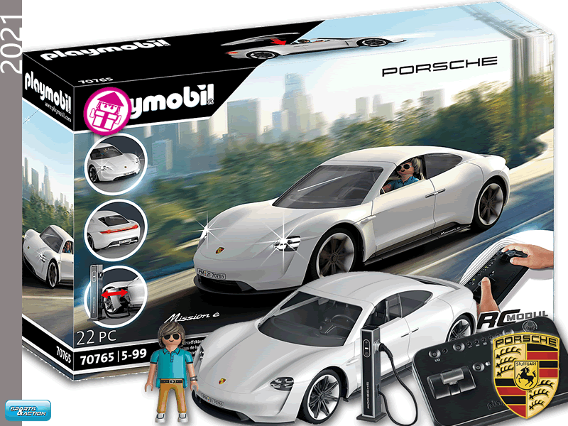 PLAYMOBIL 70765 Porsche Mission E