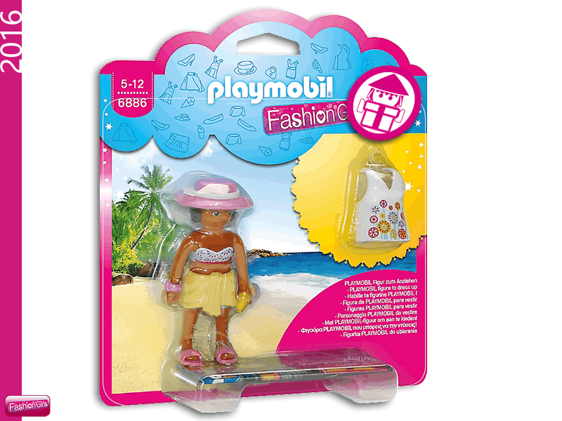 PLAYMOBIL 6886 Fashion Girl - Beach