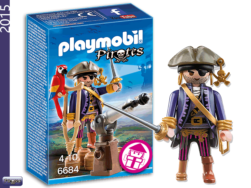 PLAYMOBIL 6684 Pirate Captain