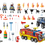 Thumbnail: PLAYMOBIL 70557 Fire Engine with Truck