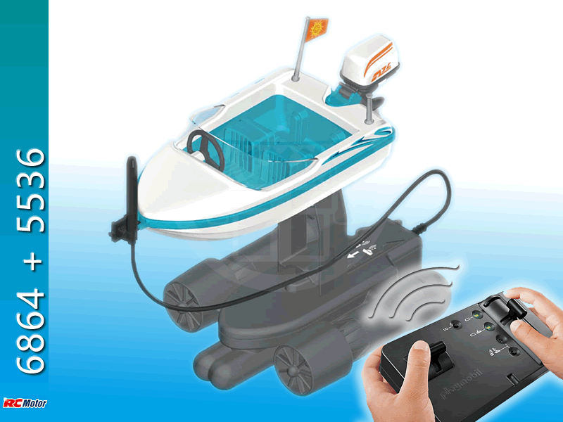 PLAYMOBIL 6864 Surfer-pickup with Speedboat