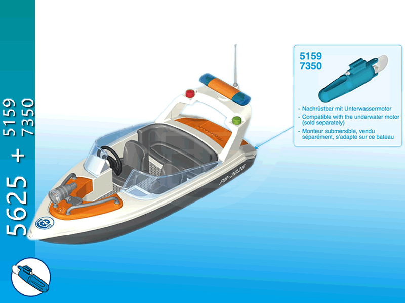 縮圖：PLAYMOBIL 5625 Rescue Boat