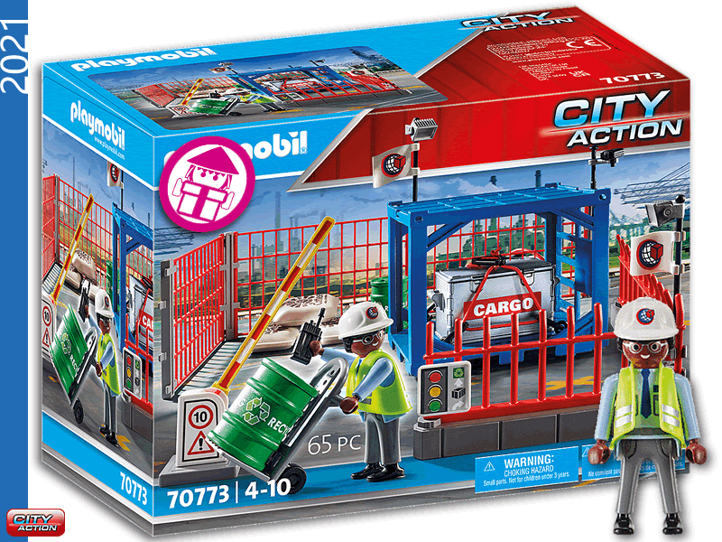 PLAYMOBIL 70773 Freight Storage Playmobil Hong Kong PLAYMOBIL