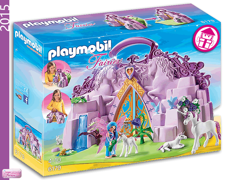 PLAYMOBIL 6179 Unicorn Carrying Case Fairy Land