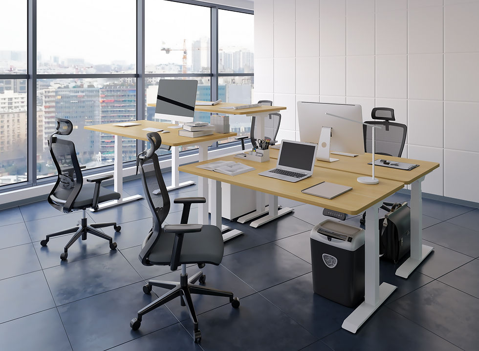 Thumbnail: Dual motor electric desk – Model ET223(IB)