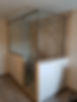 HEADER SYSTEM WITH FRAMELESS CORNER SHOW