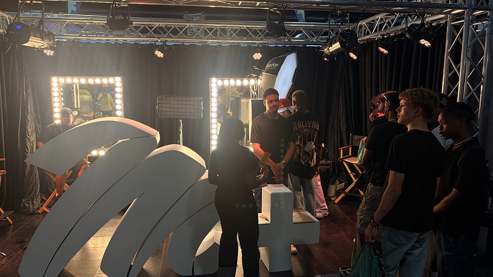 M-net AI Photo Booth activation by Horizon360Booth at Comic Con Africa