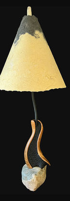 Sculptural Tabletop lamp