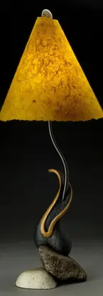 Sculptural Tabletop lamp