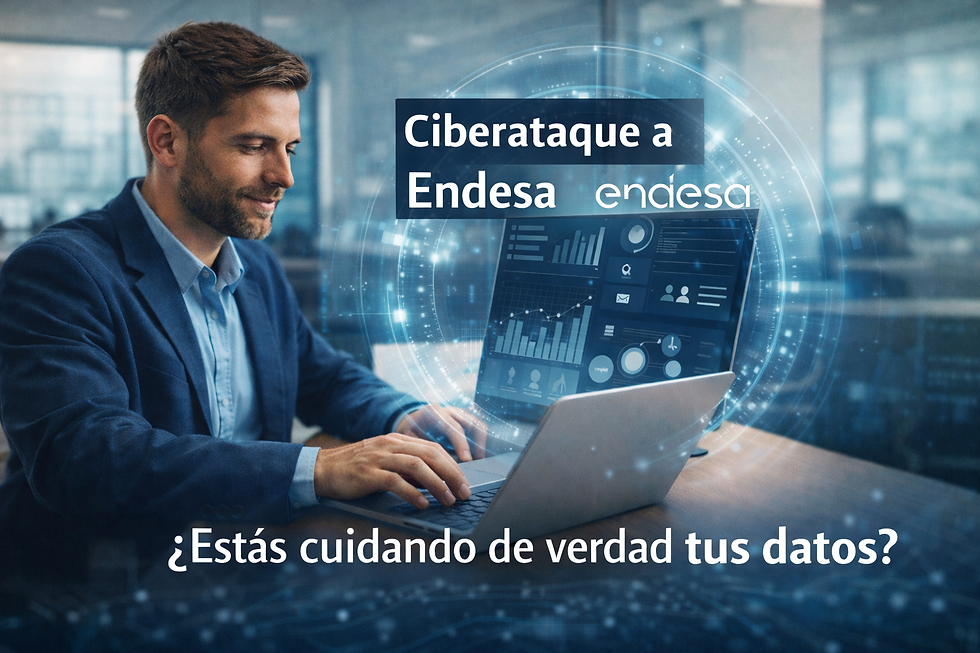 Ciberataque a Endesa: por qué la protección de datos y la ciberseguridad empiezan en la conciencia.