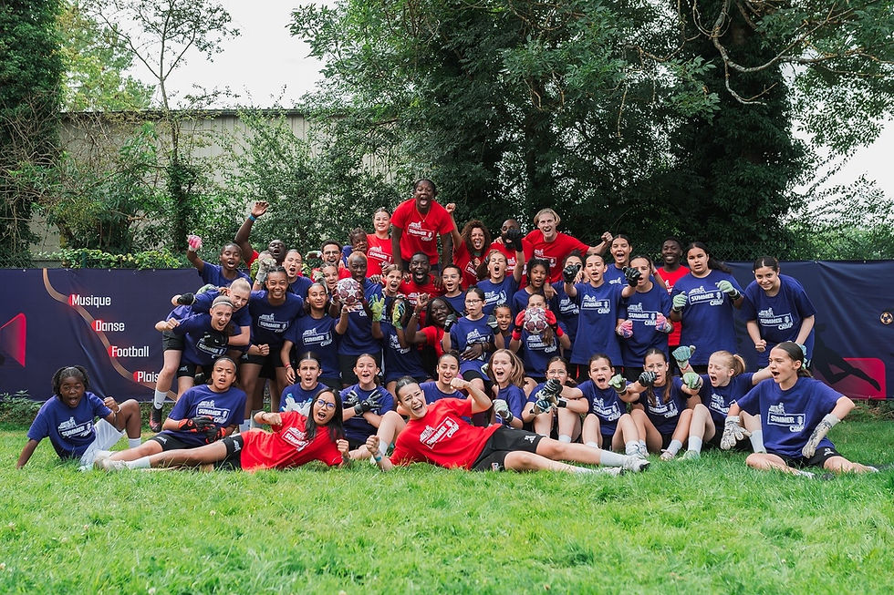 Gardiennes de but participant au Summer Camp Juste Pour Elles