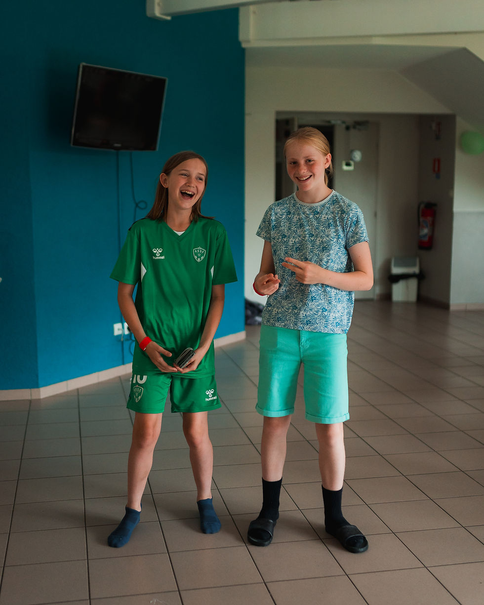 Moment complice au Summer Camp Juste Pour Elles
