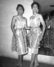 The ladies of The Echoes