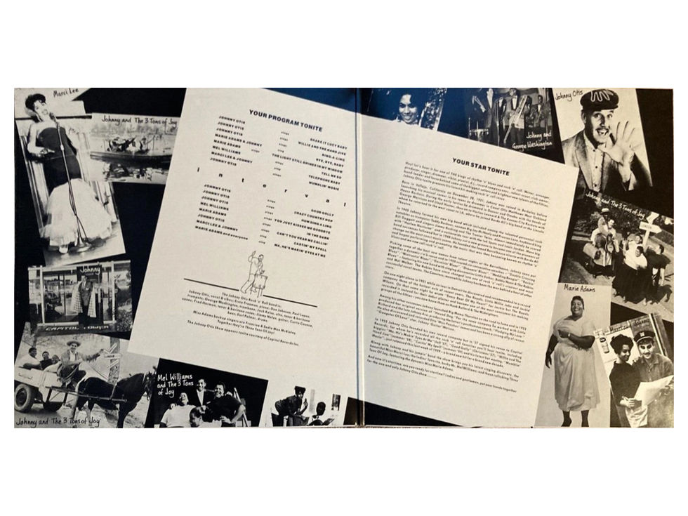 Rock N Roll Revue inside artwork