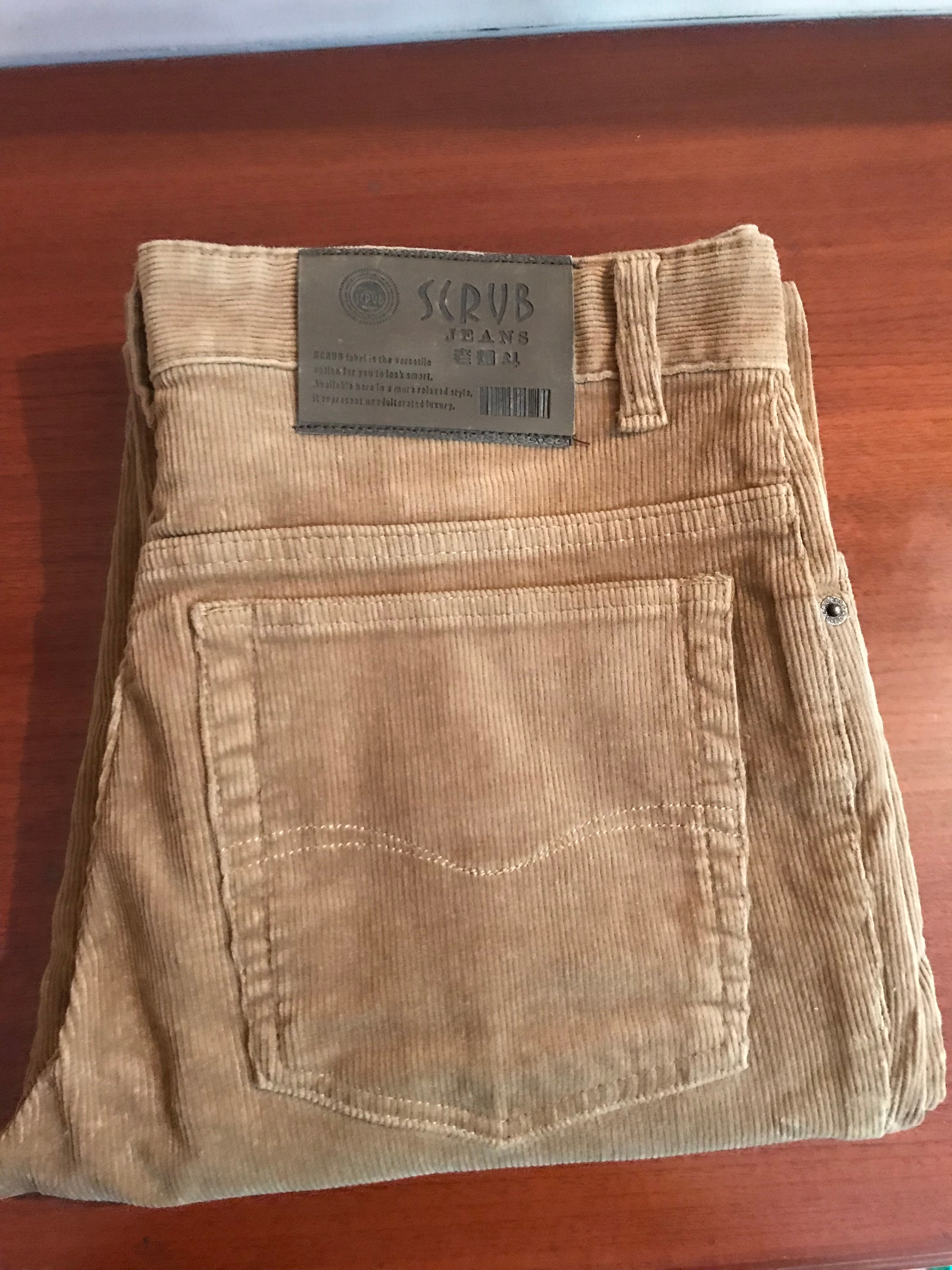 New Men's Corduroy trousers