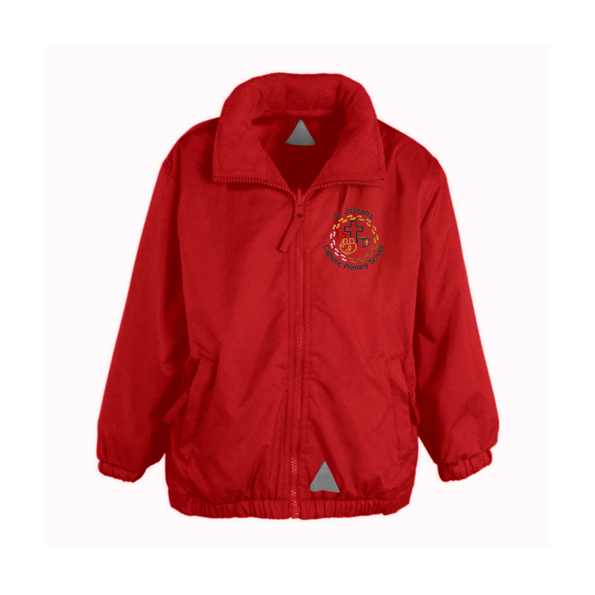 Red Reversible Jacket St Joseph's Catholic Primary School Uniform