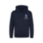 Navy Blue Hooded Sweatshirt Tadcaster Grammar School Uniform