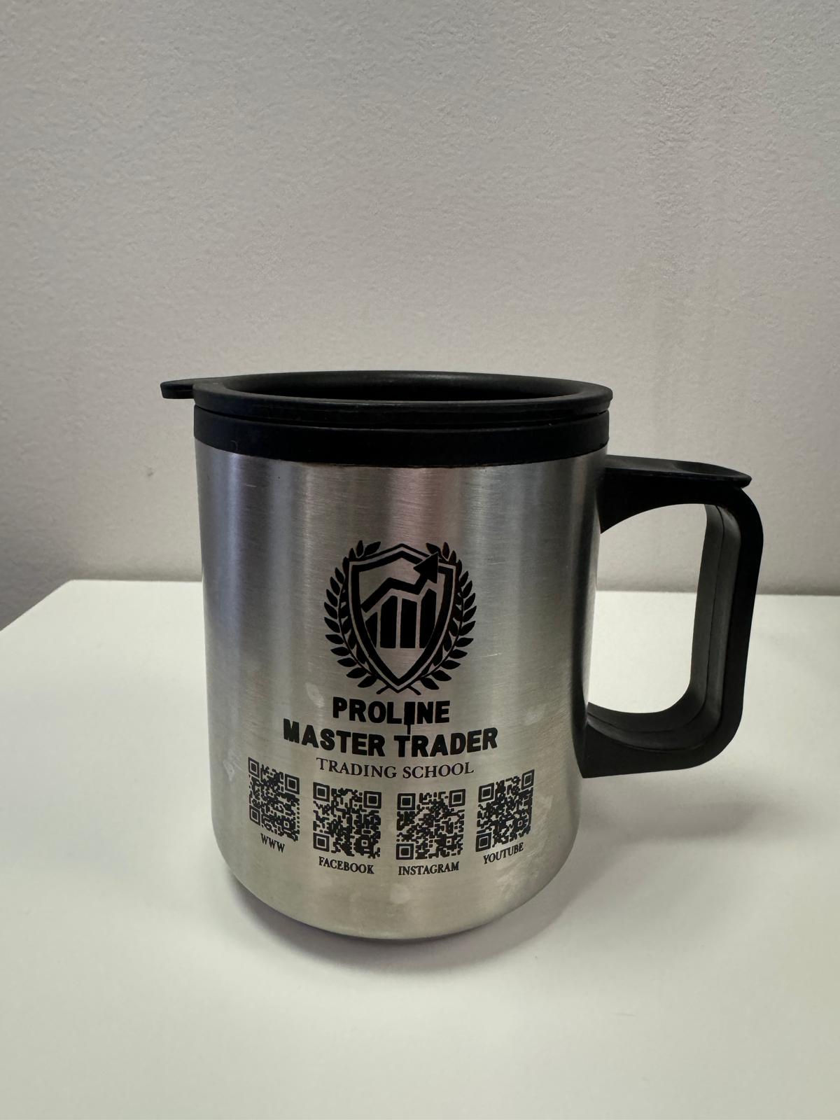 12oz Stainless Steel Insulated Coffee Mug with Handle