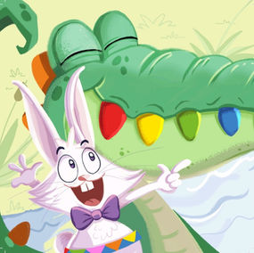 Valerie y el Cocodrilo de los Dientes de Colores