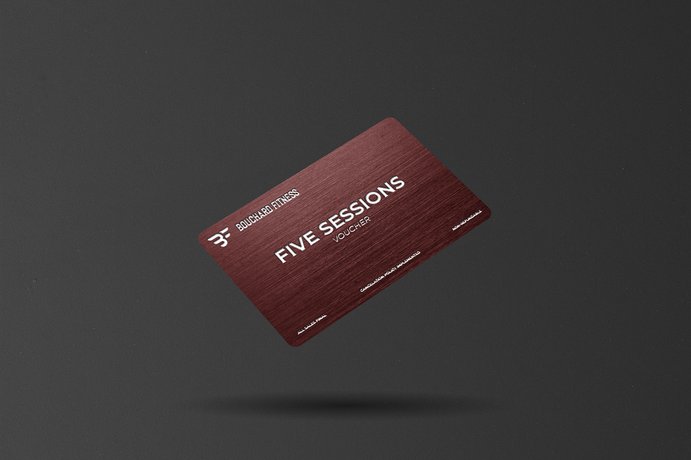 5 Session Gift Voucher